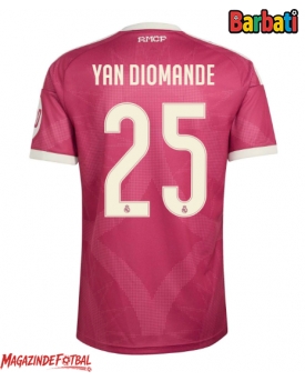 Real Madrid Yan Diomande #25 Tricou Fotbal Replică 2026-27 Barbati Treilea Real Madrid Yan Diomande #25 Tricou Fotbal Replică 2026-27 Barbati Treilea